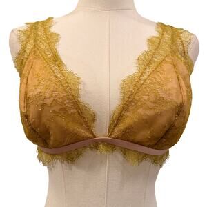 Victoria’s Secret Chantilly Lace Long Line Bralette Large NEW Coquette Sexy Y2K